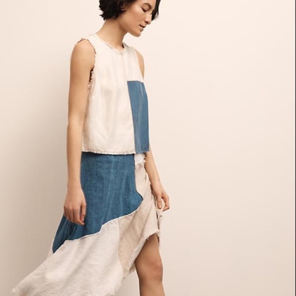 Anthropologie Tops - ❤️❤️❤️SALE Anthropologie Patchwork Tank Top